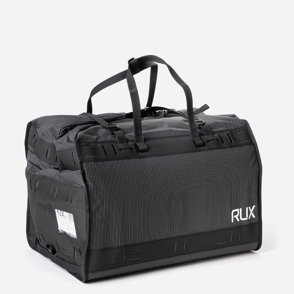[[contain, #f3f3f3]] | RUX Duffel Box 55L - Black