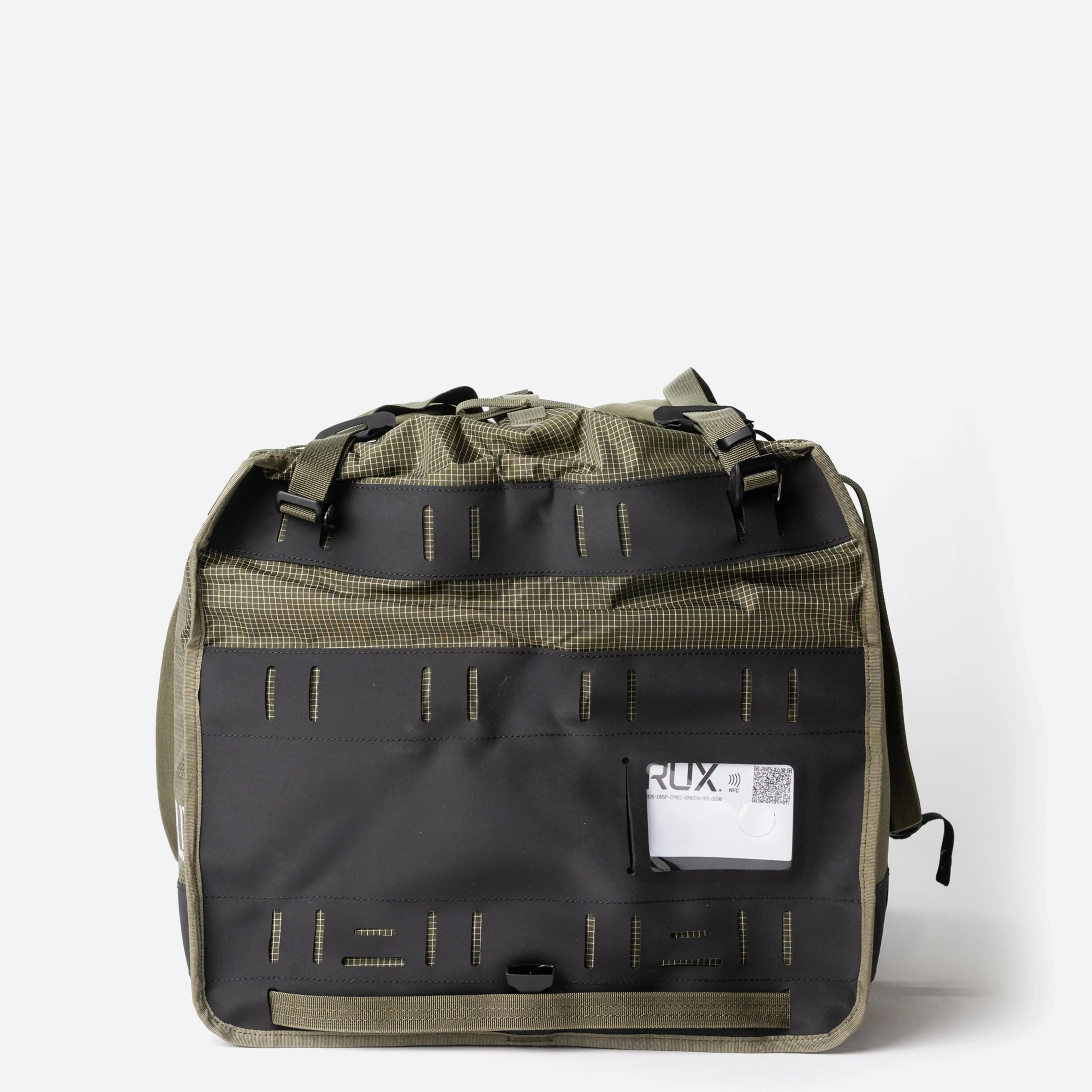 [[contain, #f3f3f3]] | RUX Duffel Box 55L - Green