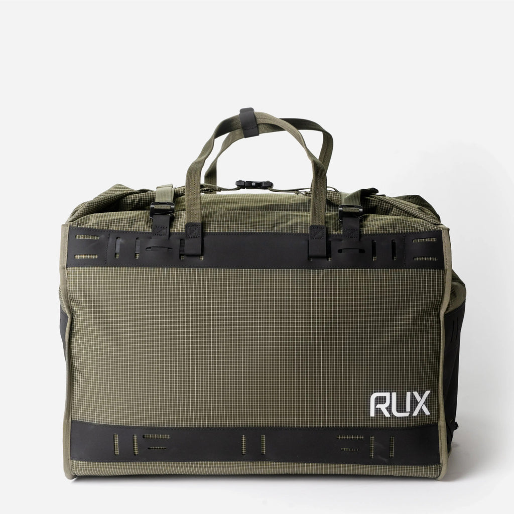 [[contain, #f3f3f3]] | RUX Duffel Box 55L - Green