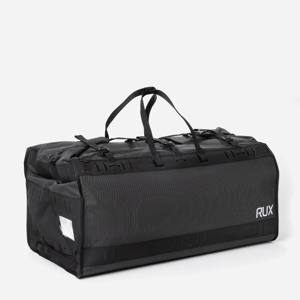 [[contain, #f3f3f3]] | RUX Duffel Box 75L - Black