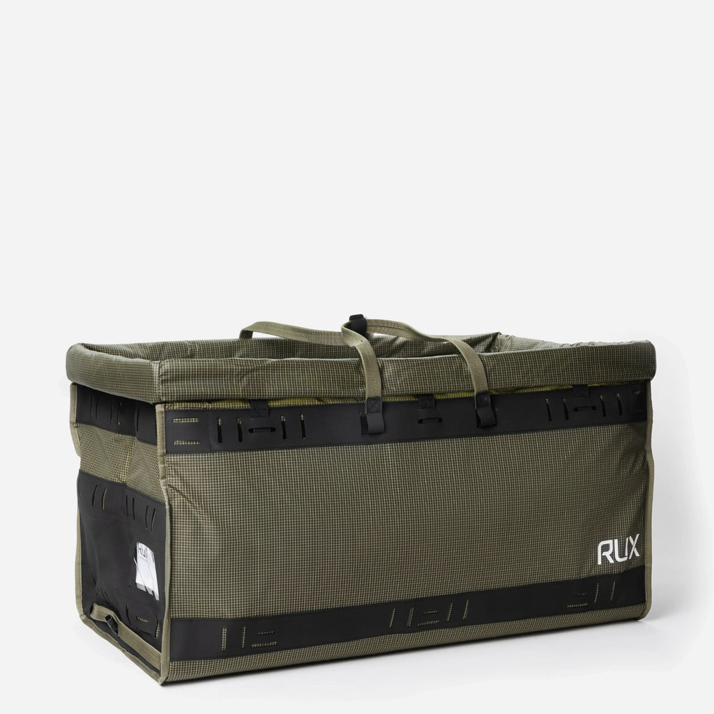 [[contain, #f3f3f3]] | RUX Duffel Box 75L - Green