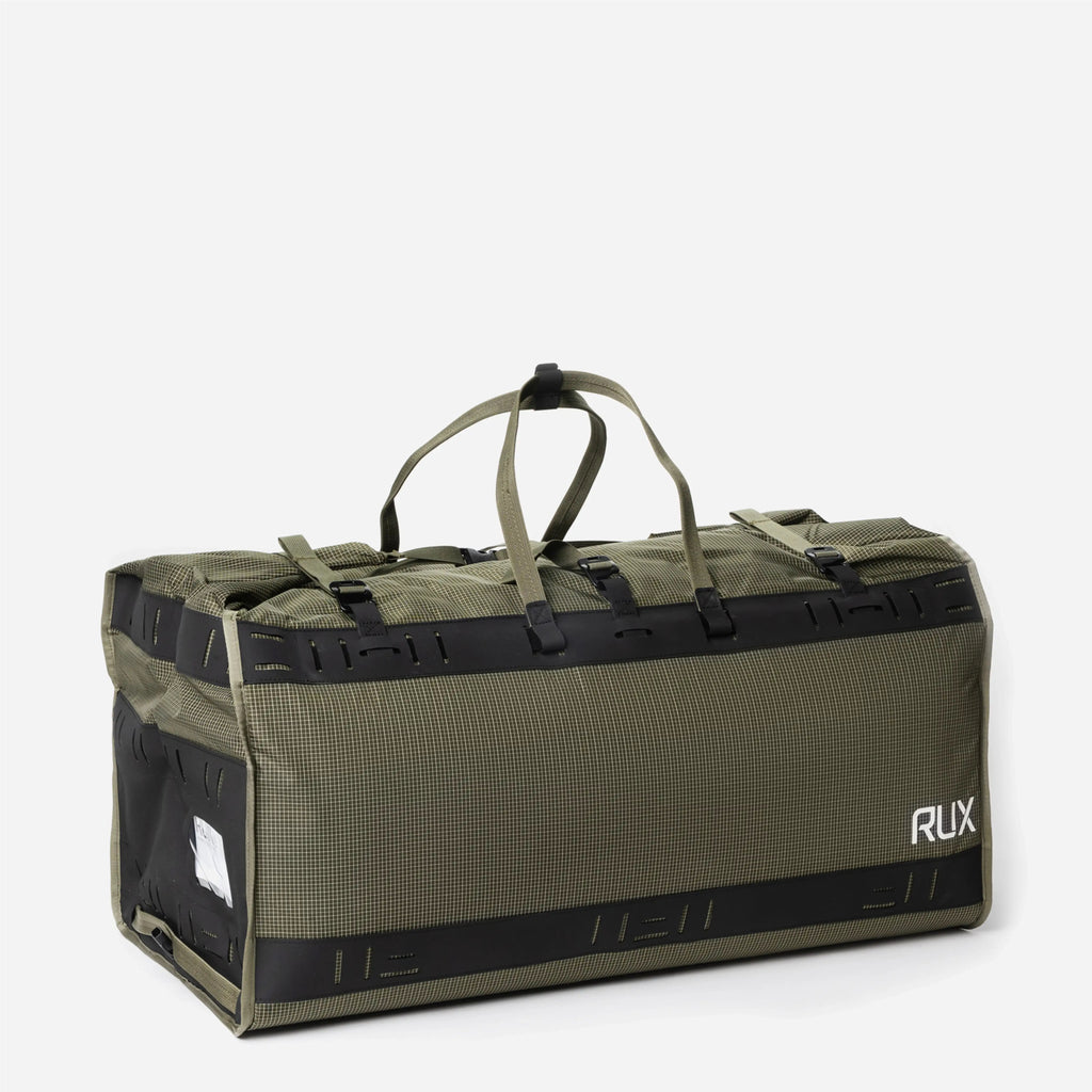 [[contain, #f3f3f3]] | RUX Duffel Box 75L - Green